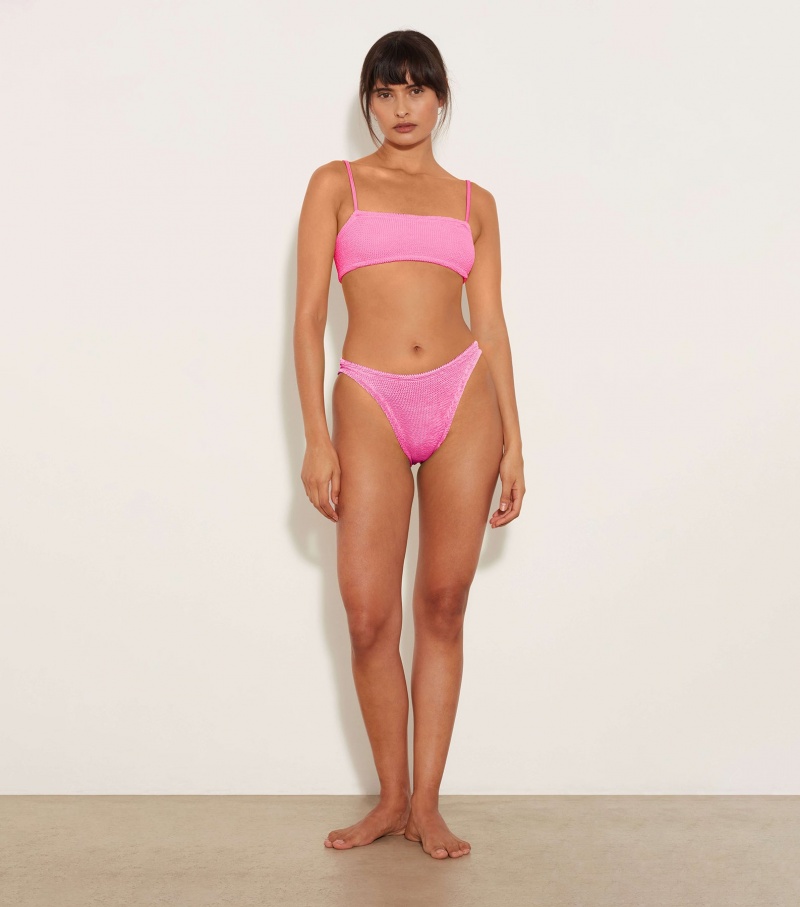 Women\'s Hunza G Gigi Bikinis Pink | US-285491EQP